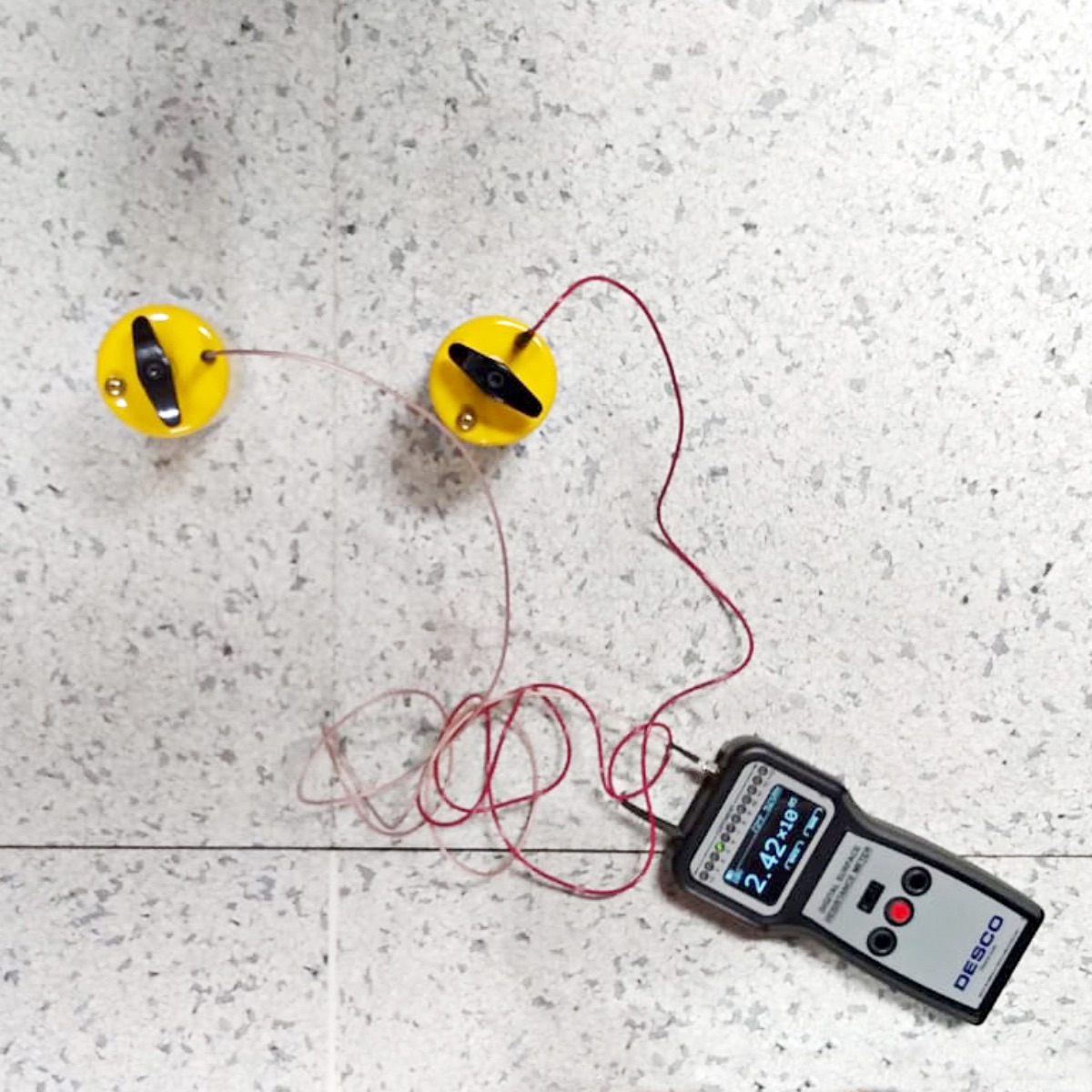 piso antiestático para site